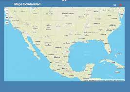 Mapa de méxico unidos de américa central, américa) para imprimir. Nuevo Mapa Digital Ayuda A Migrantes A Ubicar Sitios De Apoyo En Mexico Y Estados Unidos Newsweek Argentina