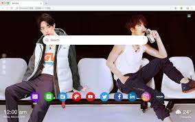 Tons of awesome wang yibo wallpapers to download for free. Xiao Zhan Wang Yibo New Tab Wallpapers Hd