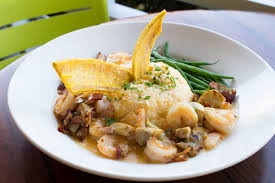 Bahama breeze has made an effort to provide complete and current nutrition information. Key West Shrimp And Grits Tender Shrimp Sauteed With Bacon And Mushrooms Served With Lemon Butter Sauce And Fresh Green Be Shrimp N Grits Recipe Recipes Food