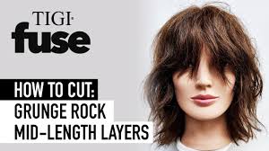 With this long layer haircut technique, i have be. Cut Tutorial Grunge Rock Tigi Fuse