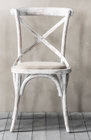 gallery cafe white dining chair (pair