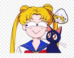 Download Hd Old School Sailor Moon Png Download Clipart Png Sailor Moon Sticker Whatsapp Transparent Png And Use Cute Stickers Sailor Moon Girl Stickers