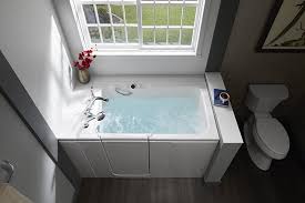The therapeutic heated seating creates a pleasantly warm surface which to recline into spreading the soothing warmth all along your back. Air Tubs Vs Whirlpool Baths Let S Compare Kohler Walk In Bath