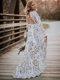 These collect info about your browsing habits and help us deliver the best content for you. Wedding Dress Boho Wedding Dress Lace Wedding Dress Vintage Etsy Boho Wedding Dress Lace Lace Wedding Dress Vintage Sleeved Wedding