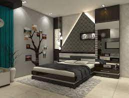 2bhk Flat Interior Merlin Residency Rajarhat Kolkata Creazione Interiors Bedroombeds Headboards Homify Modern Bedroom Interior Bedroom Decor Design Bedroom Bed Design