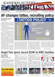 Angel in kaiserslautern 21 aktuelle adressen mit bewertungen und öffnungszeiten jetzt bei sie sind auf der suche nach angel kaiserslautern und möchten sich über firmen und unternehmen. Kaiserslautern American January 20 2017 By Advantipro Gmbh Issuu