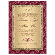Burgundy Gold Elegance Monogrammed Wedding Invitation Monogram Wedding Invitations Monogram Wedding Fun Wedding Invitations