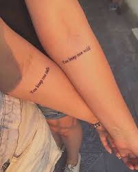 5) love forever matching couple's hand tattoo idea. Matching Tattoos For Couples Tumblr Novocom Top