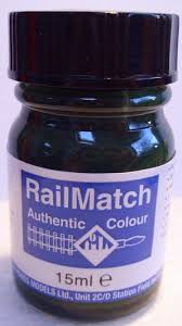 Railmatch 631 Sr Dark Olive Green Enamel New 15ml Jar