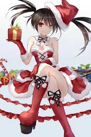 Christmas Date A Live Kurumi Tokisaki 640 960 Kawaii Mobile Kurumi is one of the spirits appearing in our world from another realm. christmas date a live kurumi tokisaki