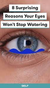 8 Surprising Reasons Your Eyes Won T Stop Watering Watery Eyes Watery Eyes Remedy Allergy Eyes