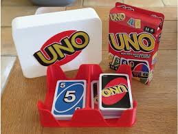 What house rules can you make up? Card Game Deck Holder And Storage Box With Example Uno Logo By Spoonunit Thingiverse