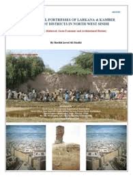 What kind of tribe is the chandio tribe? The Historical Forts Of Larkana Kamber Shahdadkot Districts In North West Sindh 2013 Sindh