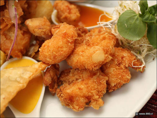 camarón/shrimp snacks