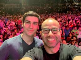 Great show and fans in Tampa! On stage at the end with my nephew Ryan