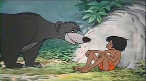 Mowgli Meets Baloo From The Jungle Book Jungle Book Disney Jungle Book Classic Disney Characters