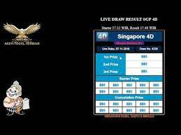 Hasil Result Togel Sgp Hari Ini 7 November 2018 Data Sgp Wsd4d Data Youtube Starter