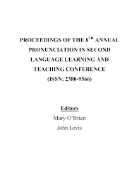 Https Apling Engl Iastate Edu Wp Content Uploads Sites 221 2017 05 Psllt 2016 Proceedings Finalb Pdf
