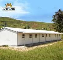 T Type Light Steel Frame Temporary Simple Prefabricated House for Living