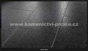 It is most suitable for kitchen area flooring and in high traffic areas. Steel Grey Granite Brushed Floor Tiles From Czech Republic Stonecontact Com