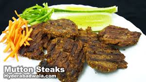 It is easy to prepare and takes normal preparation time. Mutton Steaks Recipe Video How To Make Mutton Steakes At Home Easy Simple Youtube