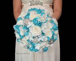 From tropical flowers to classic blooms in unexpected hues, here's how to create the ultimate view image. Wildflower Wedding Flowers Bouquet Silk Flowers Wedding Turquoise Wedding Bouquets Cheap Wedding Flowers