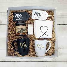 Get them started with this beautiful piece you can have monogrammed for an extra $12. Amazon Com Mr Mrs Wedding Gift Box Unique Wedding Gift Box Engagement Gift For Couple Gift Box For Couple Handmade