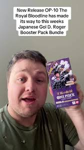 New Release: One Piece Gol D. Roger Booster Packs