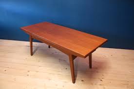 Vintage 60s coffee table side table wood steel gugelot age 79 x 79 x 36 cm 1.z. Danish Mid Century Metamorphic Teak Coffee Table Low Dining Table Retro Vintage 60s Vinterior