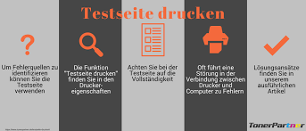 Beschädigte dateien oder dokumente, die beschädigte grafiken oder schriftarten enthalten, können in word zu fehlern beim drucken führen. Drucker Testseite Drucken Tonerpartner De