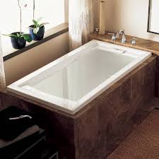 Exterior size of freestanding bathtub: Bathtubs Drop In Tubs American Standard
