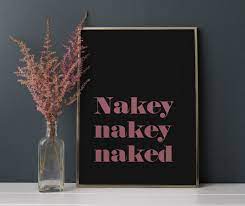 Bathroom Quote Print on Black Background A4 UNFRAMED - Etsy