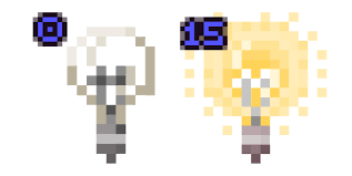 Minecraft Light Block Cursor Custom Cursor