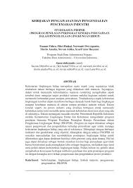 Laporan hasil observasi anggaran perusahaan bukan justru mejadi masalah itu search this blog. Pdf Kebijakan Pengawasan Dan Pengendalian Pencemaran Industri