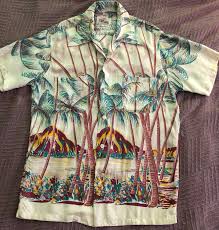 Genuine Hawaiian Shirt Vintage Duke Kahanamoku Aloha Hawaiian Etsy