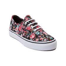 Youth Vans Authentic Flowers Skate Shoe Flowers Journeys Kidz Cool Vans Shoes Vans Vans Authentic