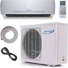 A mini split air conditioner, also known as ductless, is a device designed for heating and cooling the room air in the residential and commercial applications. Amazon Com 18000 Btu Mini Split Ductless Air Conditioner 23 Seer 12 Lineset Wiring 100 Ready To Install Pre Charged Inverter Compressor 1 5 Ton Heat Pump Ac Heating System Usa Parts And Support Appliances