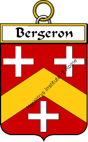 Check spelling or type a new query. Bergeron Family Heraldry Genealogy Coat Of Arms Bergeron