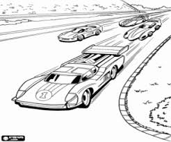 Ausmalbilder Hot Wheels Rennwagen Zum Ausdrucken