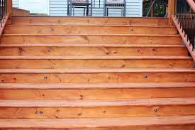 New Deck With One Coat Of Cabot S Australian Timer Oil Mahogany Flame Deck Stain Wood Deck Stain Staining Deck Cabot Australian Timber Oil