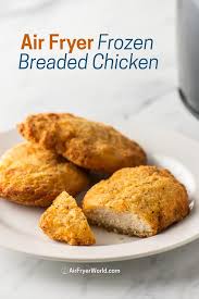· the best frozen chicken dinners you can buy. Air Fryer Frozen Breaded Chicken Breasts Crispy Air Fryer World