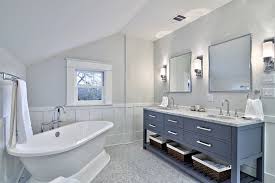 Interior By Color Http Www Interiorsbycolor Com Loves Benjamin Moore Horizon A True Pale Gray The P Traditional Bathroom Bathroom Design Free Standing Tub