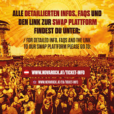 Tritt unserer mailingliste bei und wir informieren dich über line up updates, tickets und angebote zu nova rock 2020 und weiteren festivals. Nova Rock 2021 Abgesagt Oeticket Blog Live News