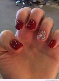 But you can write whatever you want on your nails with big letters in black and white for a nail look that is. 16 Best Christmas Gel Nails Ideas Gel Nails Xmas Nails Christmas Nail Art Designs