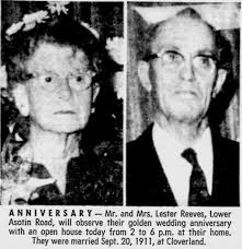 Thomas "Lester" Reeves (1888-1975)