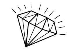 100% free coloring page of diamond. The Best Free Diamond Coloring Page Images Download From Coloring Home