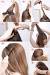 Front Hair Bump With Ponytail