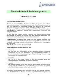 Für die klassen 2 bis 4 wird ein identisches blatt verwendet. Schulleistungstests Pdf Sqa