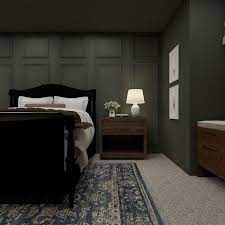 Shop blog podcast about contact. Modern Traditional Virtual Bedroom Makeover Nadine Stay Modern Traditional Bedroom Black Bed Frame Apartment Bedroom Decor
