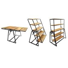 French Convertible Dining Table Bookshelf Convertible Table Furniture Table Shelves